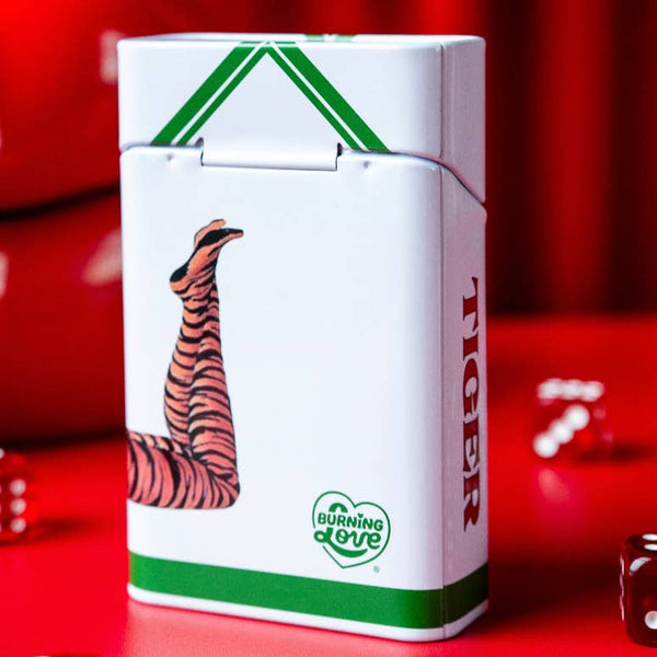 Tin Accessory Case - Tiger