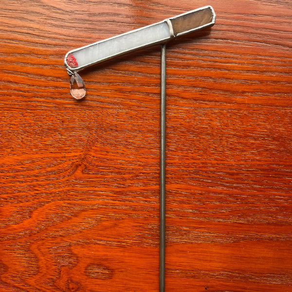 Stained Glass Plant Stake Cigarette