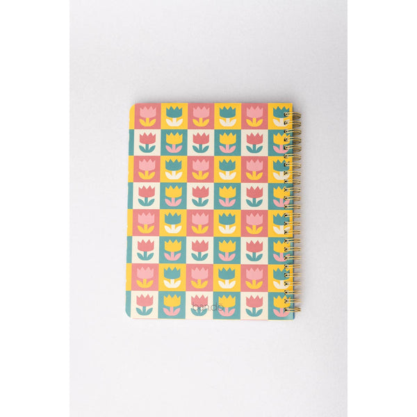 Rough Draft Mini Notebook - Tulips