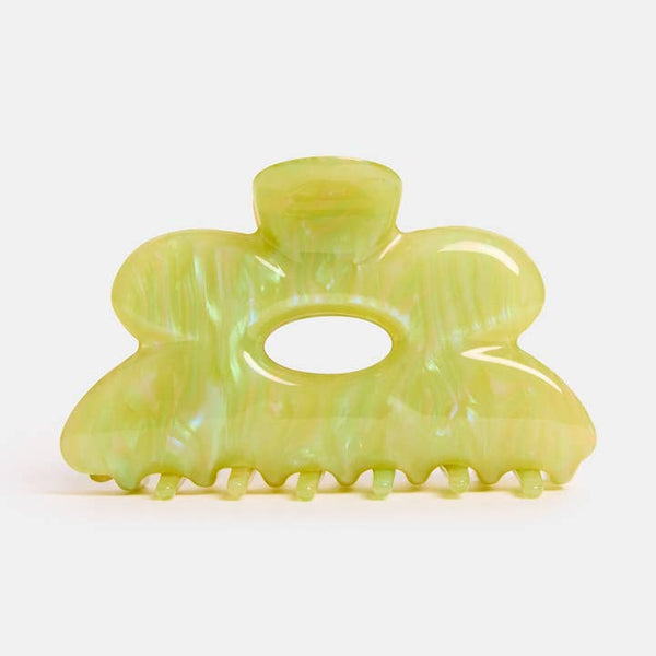 Flower Claw - Jade Swirl