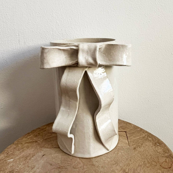 Ribbon Bow Vases - Large