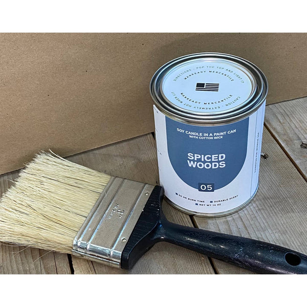 Paint Can Candle - Spiced Woods