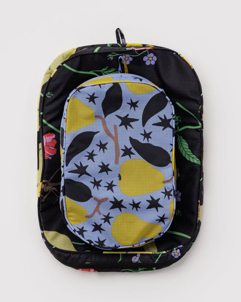 Packing Cube Set - Winter Orchard
