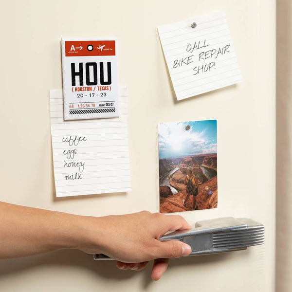 HTX Luggage Tag Magnet