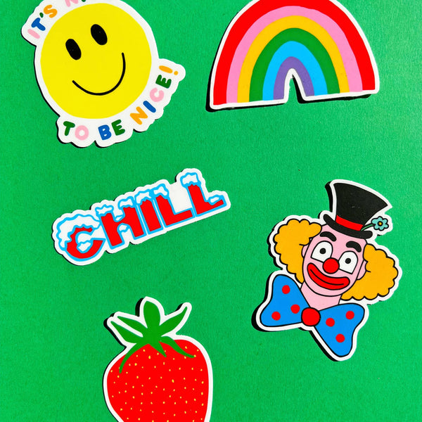 Clown Sticker