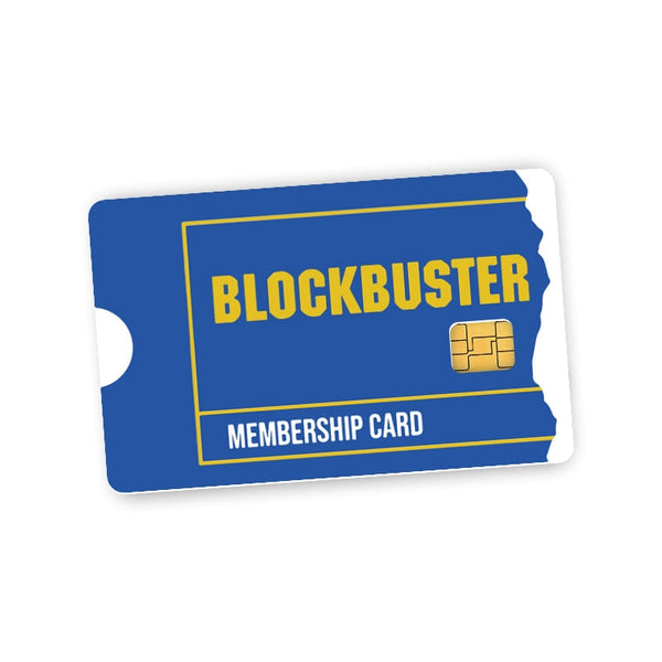 Blockbuster Credit Card Skin