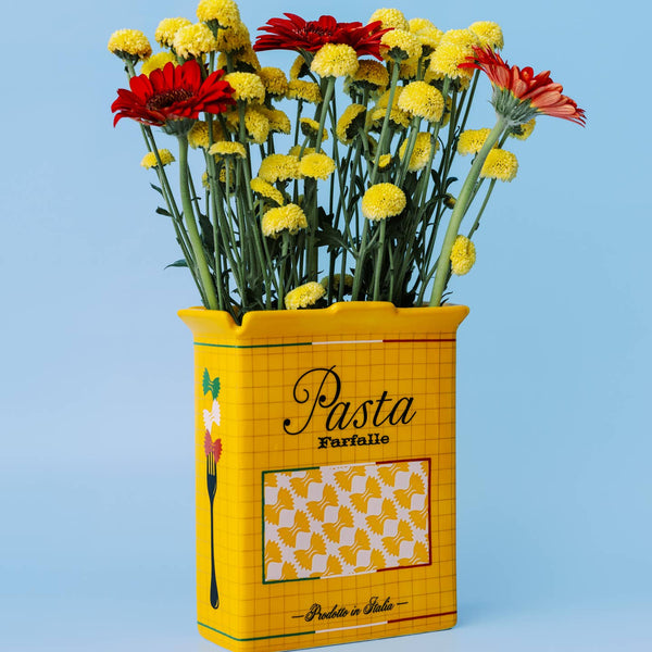 Pasta Box Ceramic Vase