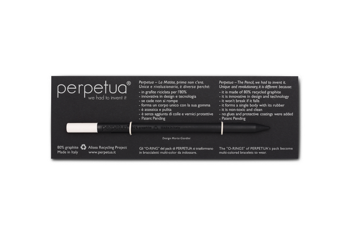 Recycled Graphite Pencil - White