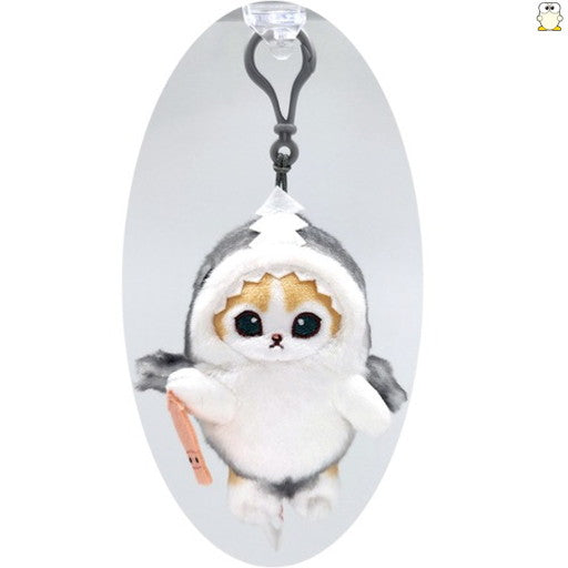 Mofusand Shark Costume Keychain