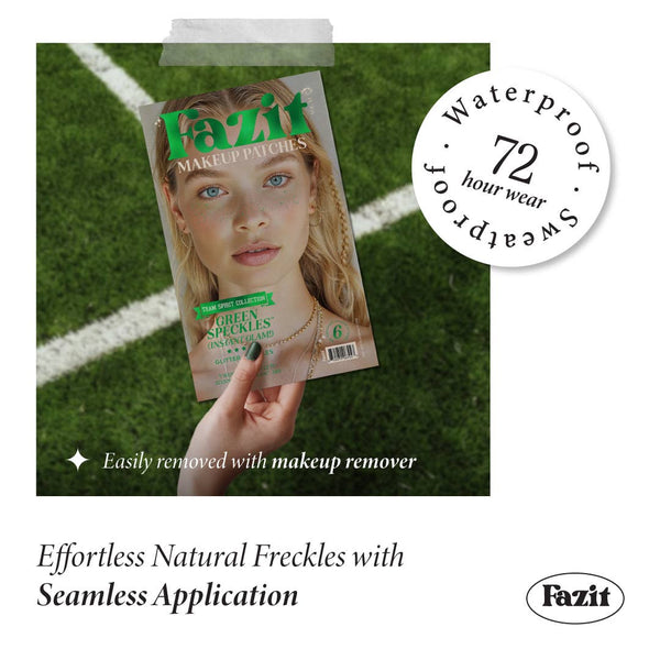 Green Spirit Speckles Makeup Patches