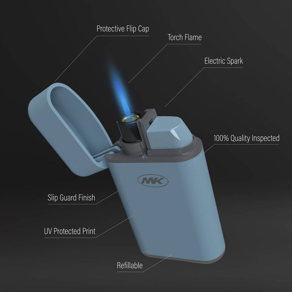 Avalon E Pastel Torch Flame Lighter
