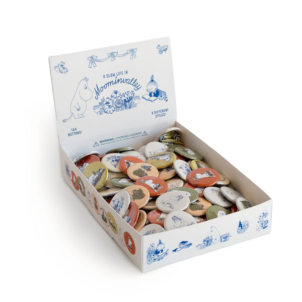 3P4 X Moomin® - A Slow Life in Moominvalley Buttons