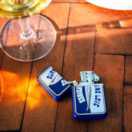 Blue Sardine Lighter