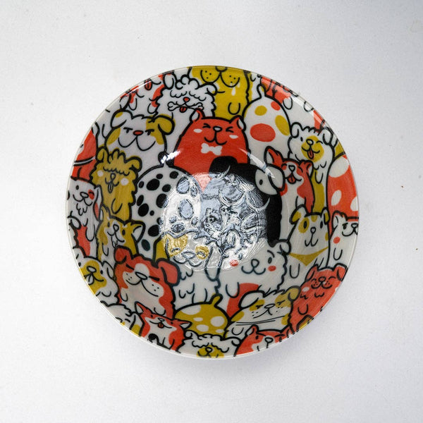 Bunch of Dogs Medium Bowl