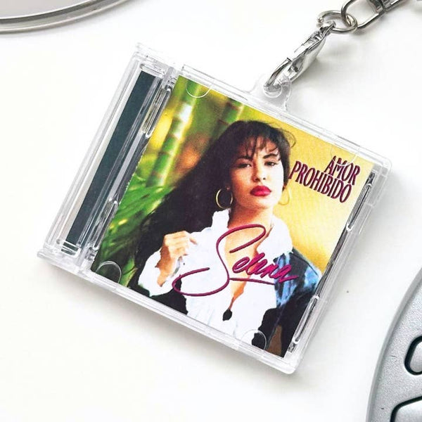 'Hit Clips' Mini CD Case Keychain - Selena: Amor Prohibido