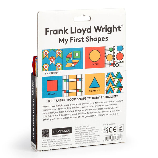 My First Shapes Crinkle Fabric Stroller Book