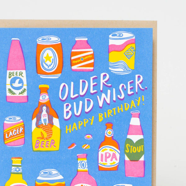 Bud Wiser Birthday Card