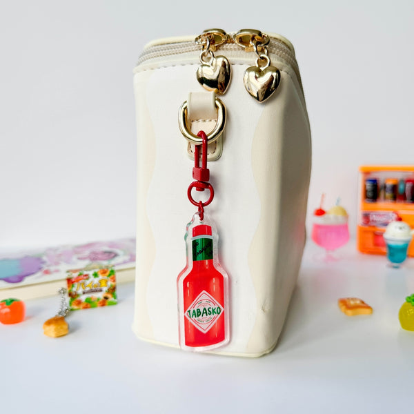 Tabasco Hot Sauce Acrylic Keychain