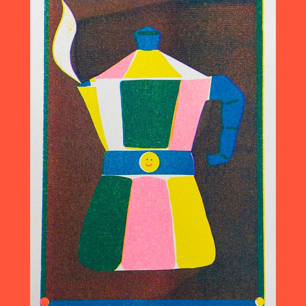 Coffee Pot Mini Print