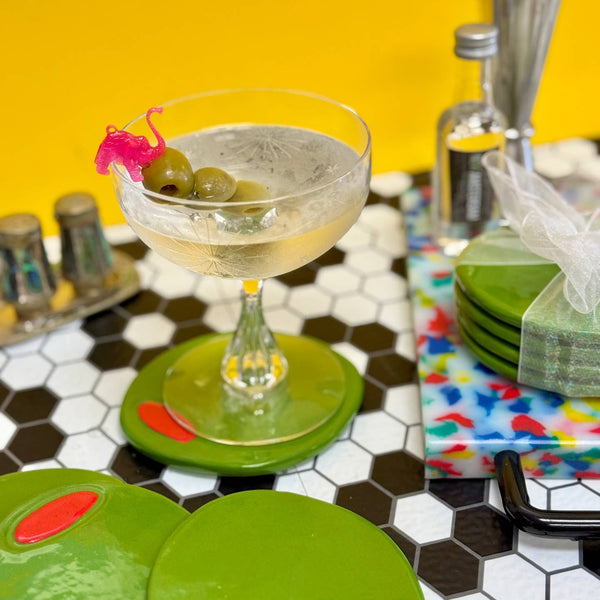 Olive Coasters