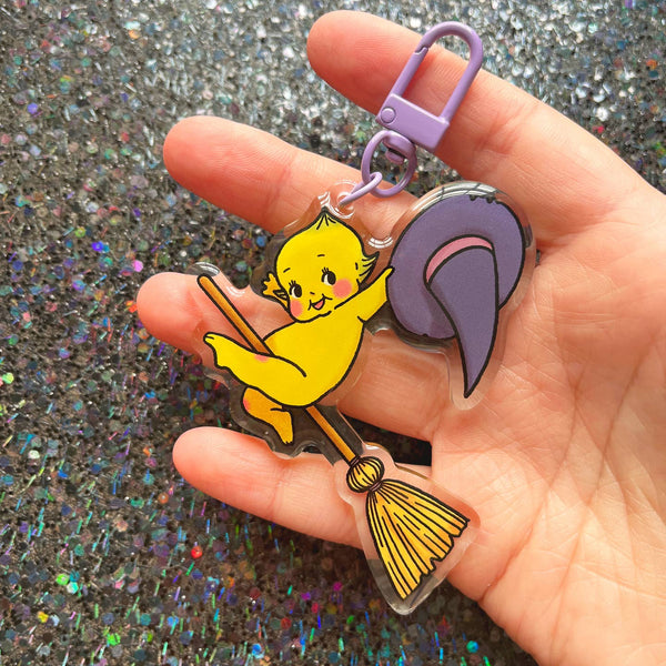 Kreepy Kutie Witch Keychain