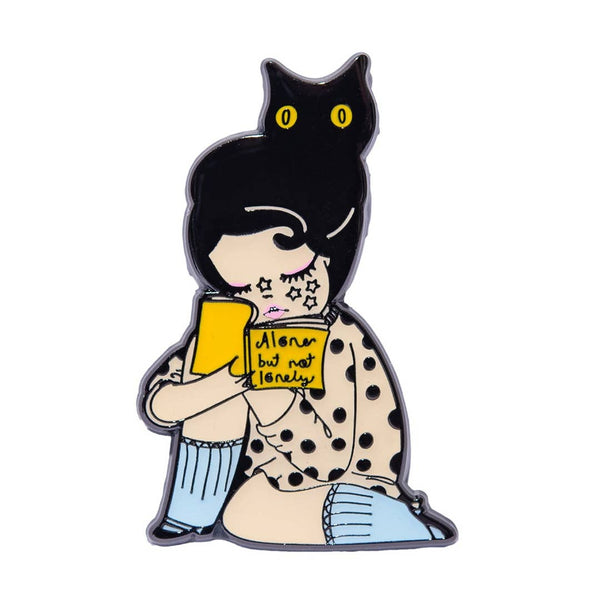 Alone But Not Lonely Pin