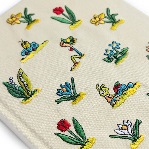 3P4 X Richard Scarry® - Lowly Floral Embroidered Journal
