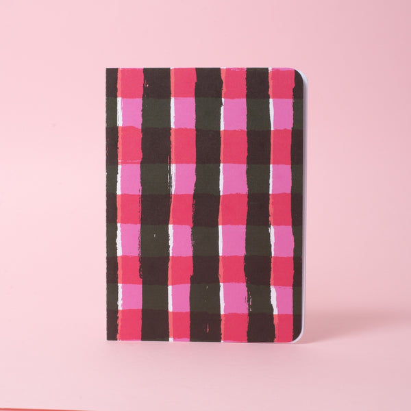 B6 Foldeeo Notebook Folio - Big Gingham