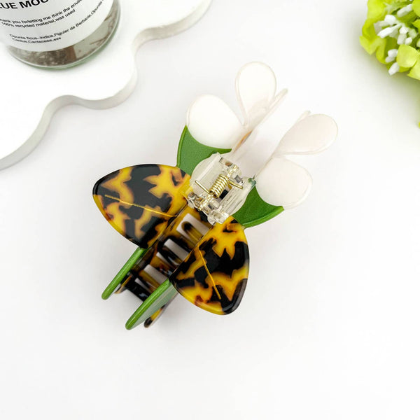 Daisy Flower Hair Claw Clip