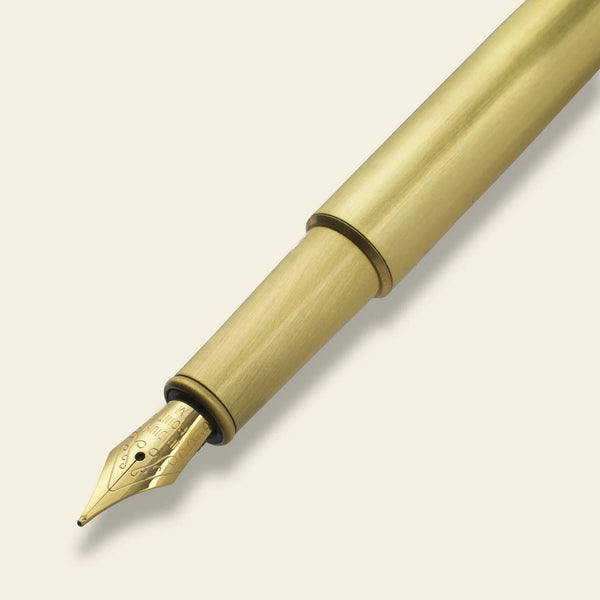 Wave Fountain Pen - Gold