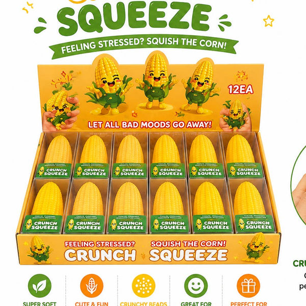 Crunchy Corn Squishy Toy