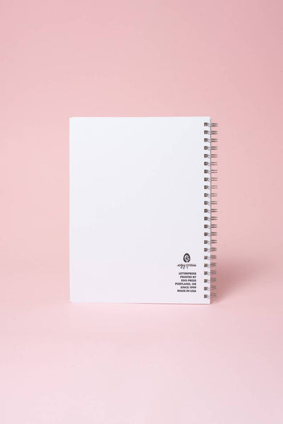 Mewsings Cat Blank Letterpress Notebook