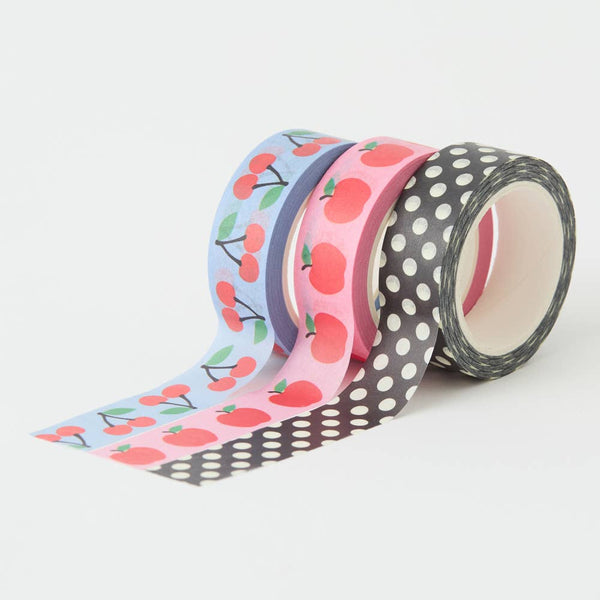Apple Washi Trio Gift Pack