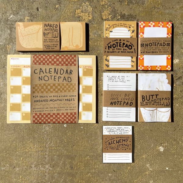 In My Own Time Notepad