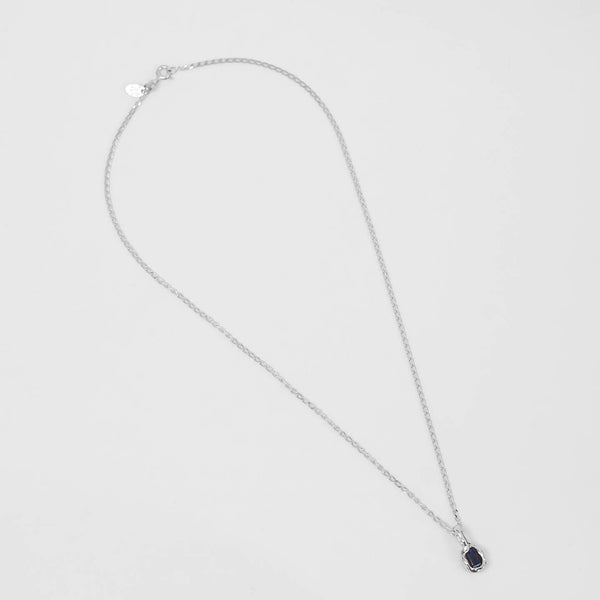 Uma Necklace in Iolite and Sterling Silver