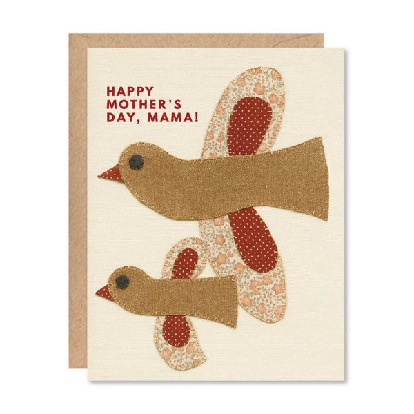 Mama Bird Greeting Card