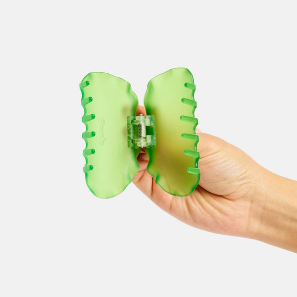 Suki Claw - Green Ruffle