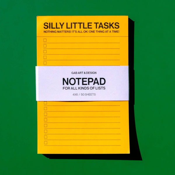 Silly Little Tasks Notepad