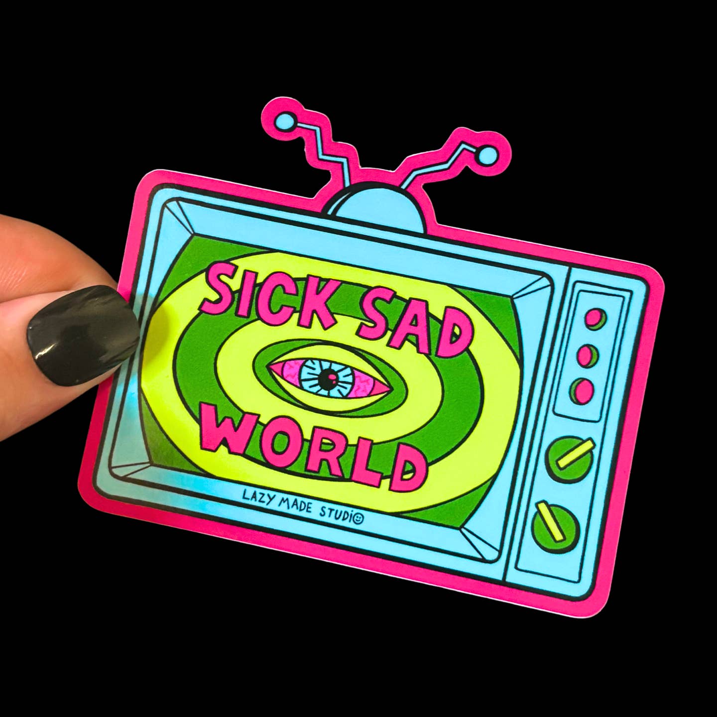 Sick Sad World Sticker – All The Feels