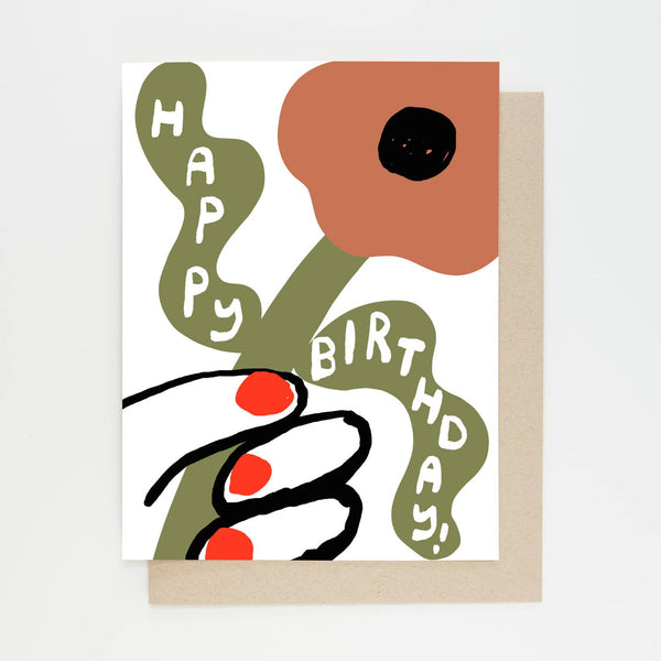 Birthday Flower Card