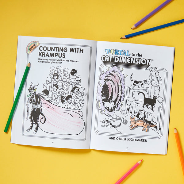 Let's Summon Demons: Coloring & Activity Book