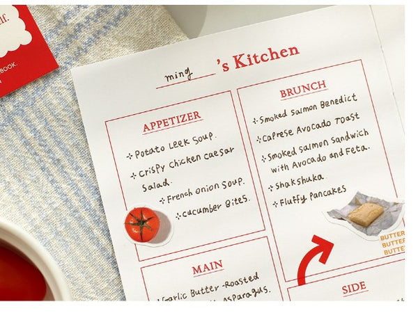 Homemade Cookbook Journal