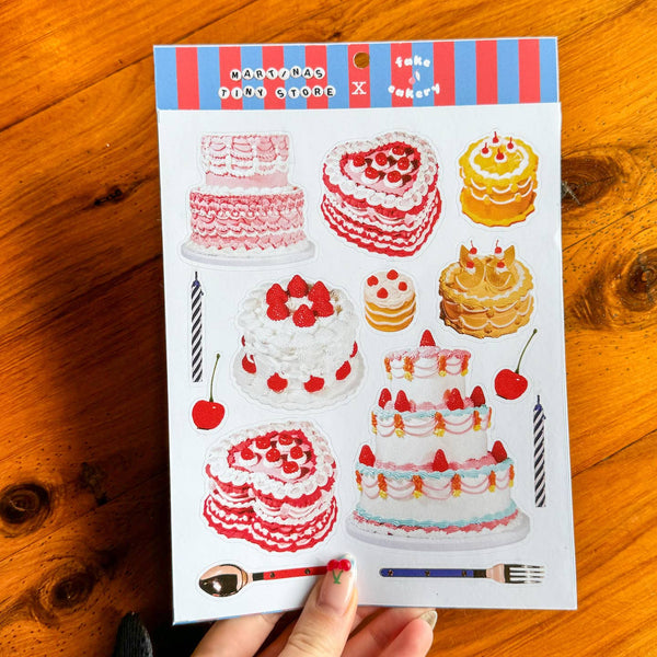 Fakecakery X Tiny Store Stickersheet