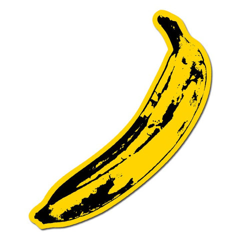 Big Banana Sticker by Andy Warhol