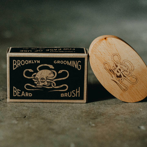 Beechwood and Boar Bristle Beard Brush
