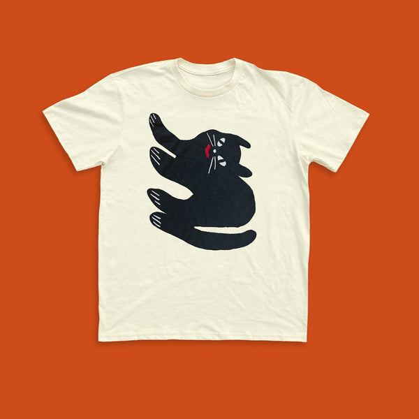 Odin the Cat #3 Unisex Tee - Cream