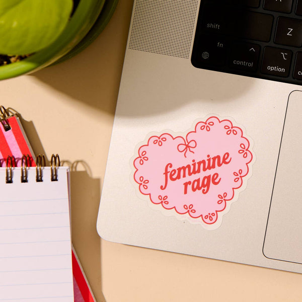 Feminine Rage Sticker