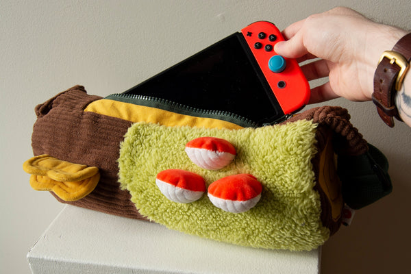 Corduroy Log Bag