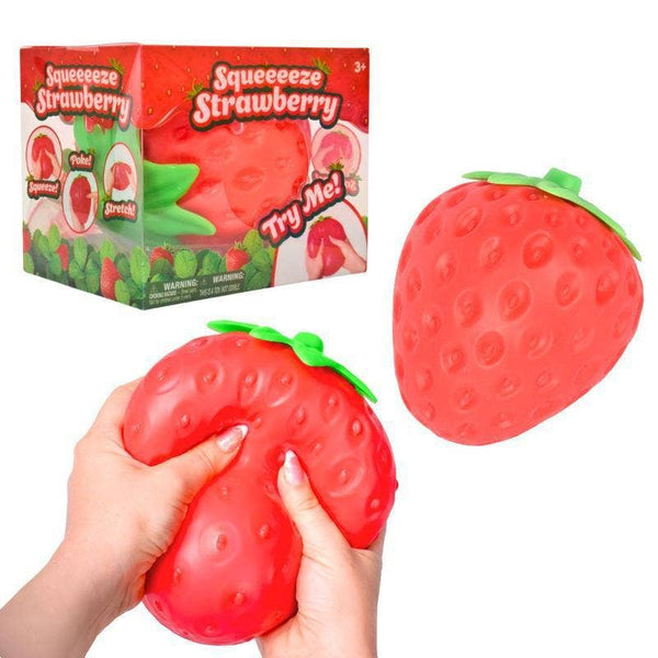 XL Jumbo Strawberry Squishy Toy