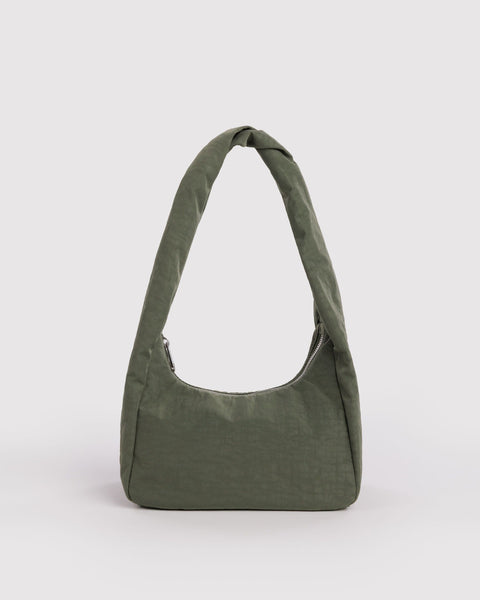 Small Nylon Meringue Bag - Caper